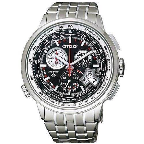 Image of mat titanium Promaster Sky quartz med Eco-Drive Herre ur fra Citizen